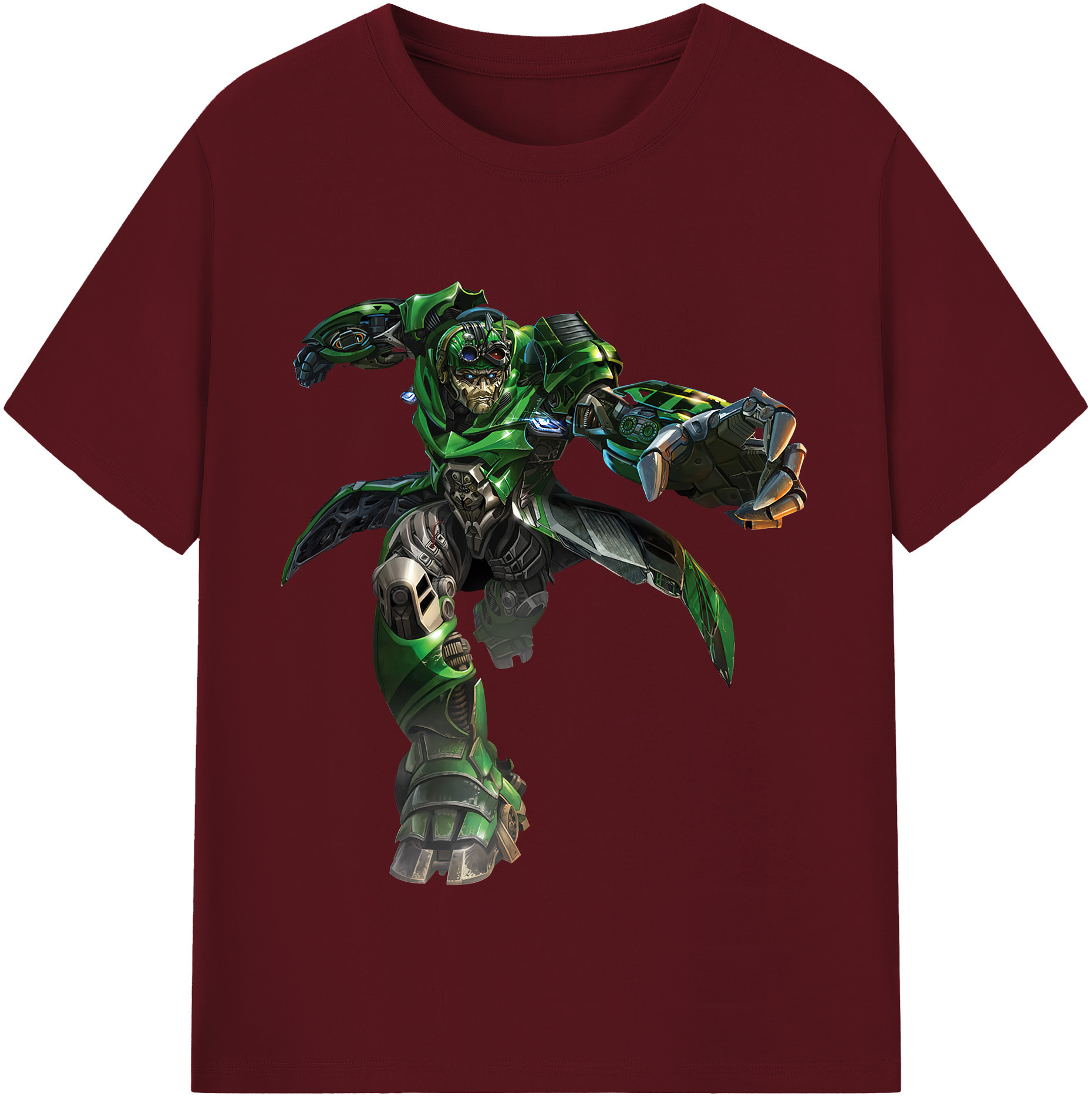 （画像用） Transformers トランスフォーマー 綿100％半袖Tシャツ（フロントプリント）